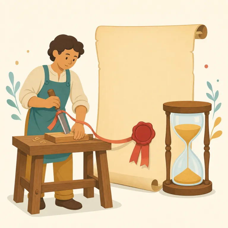 indentured（年季奉公の、契約労働の・形容詞）の覚え方イラスト — indentured は単独で覚えるより、indentured servant / indentured labor をひとかたまりで覚えると定着しやすい語です