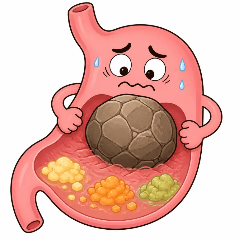 indigestible（消化できない・形容詞）の覚え方イラスト — digest を「消化する」と見れば、in- が付いた indigestible は「消化できない」と分かります