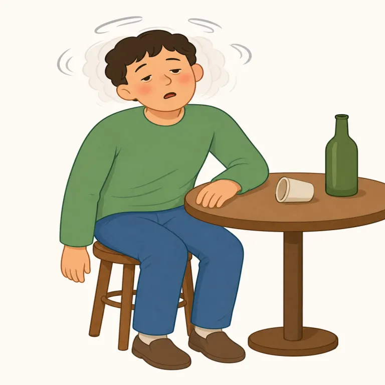 inebriated（酩酊した・形容詞）の覚え方イラスト — まずは日常語の drunk を土台にし、「それを一段かしこく・文章寄りに言うのが inebriated」と置くと覚えやすいです