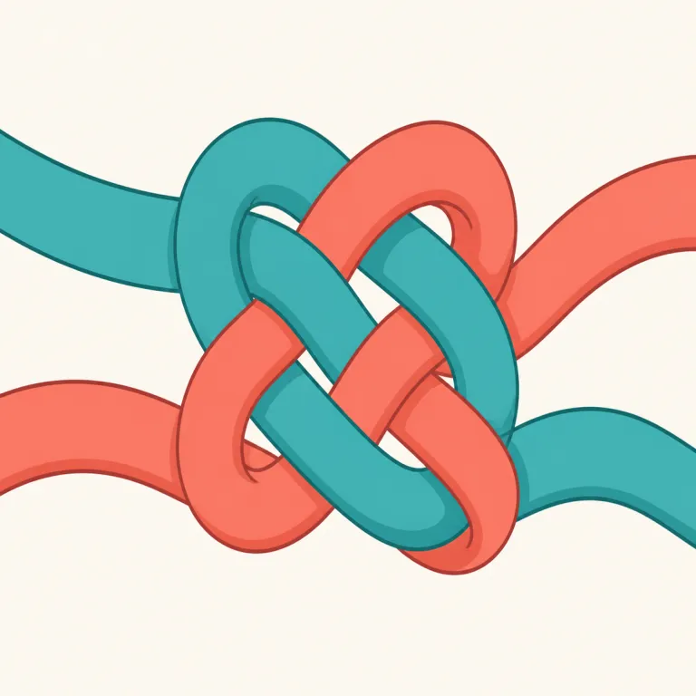 inextricable（切り離せない・形容詞）の覚え方イラスト — まずは定番の inextricably linked を丸ごと覚えると強いです