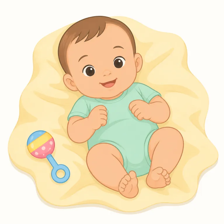 infant（乳児・名詞）の覚え方イラスト — infant は「乳児」、つまり生まれて間もない赤ちゃんを指す語として覚えます