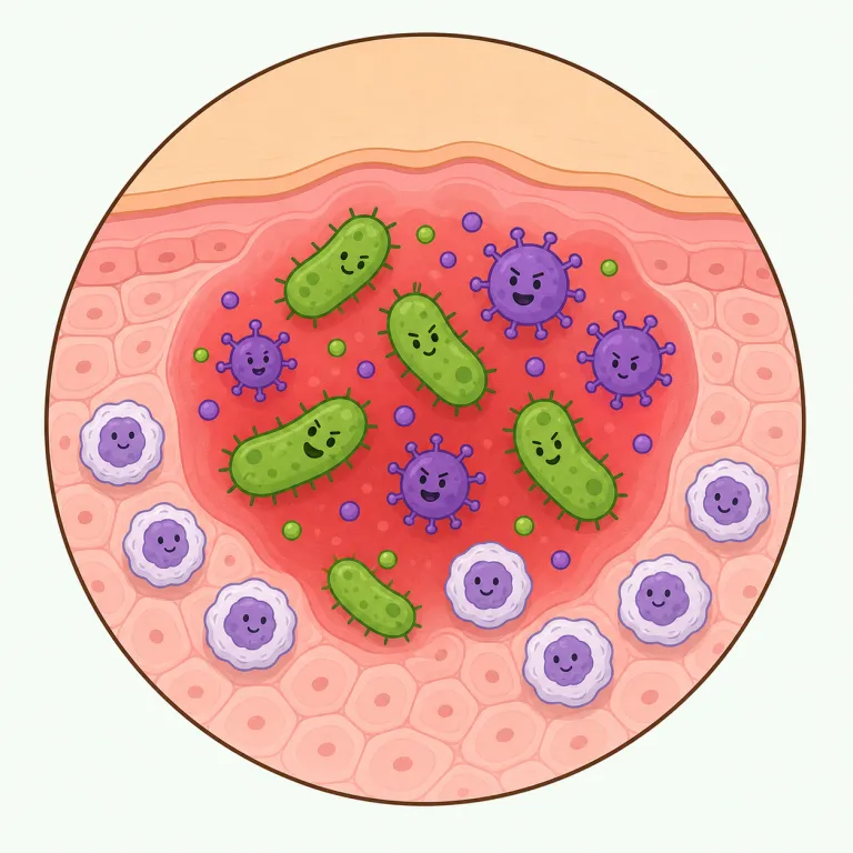 infectionの覚え方イラスト