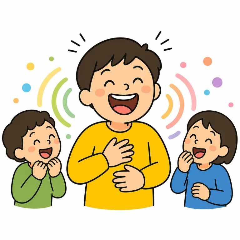 infectious（人に伝わりやすい・adjective）の覚え方イラスト