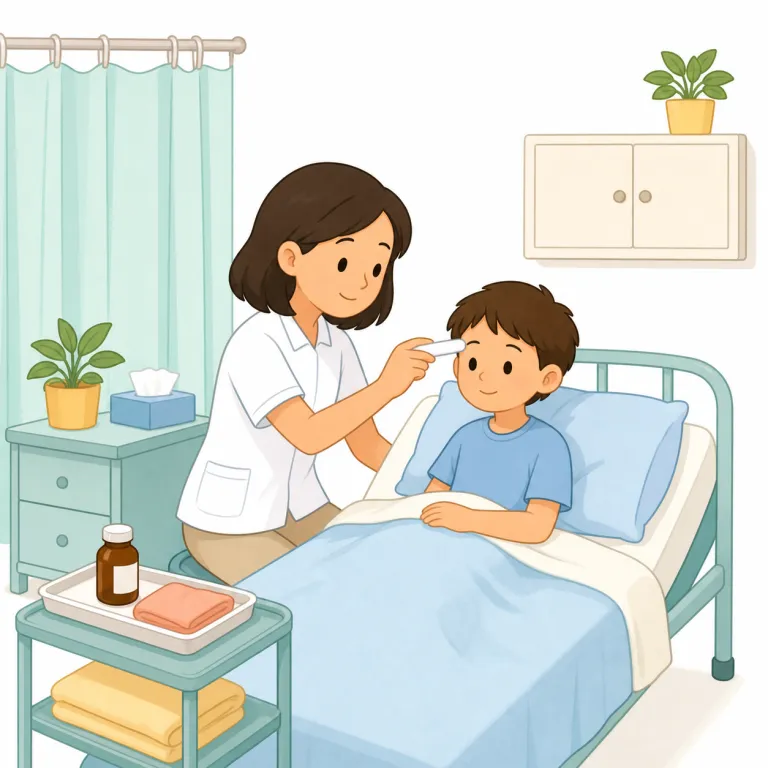 infirmary（保健室・名詞）の覚え方イラスト — infirmary は、まず firm「しっかりした・丈夫な」を知っていると覚えやすい語です