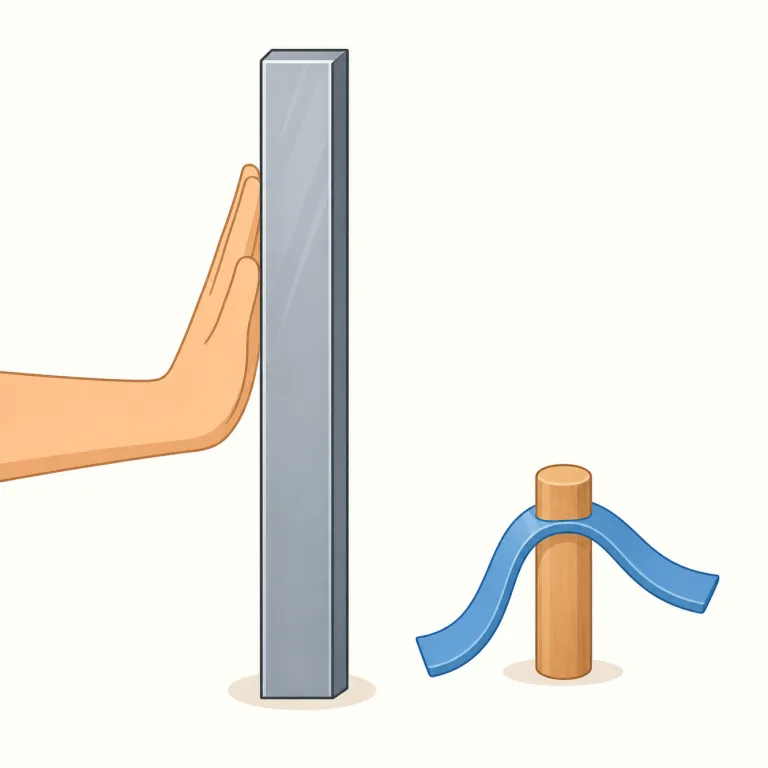 inflexibility（柔軟性のなさ・名詞）の覚え方イラスト — まず flexible「柔軟な」と flexibility「柔軟性」を土台にすると覚えやすい語です