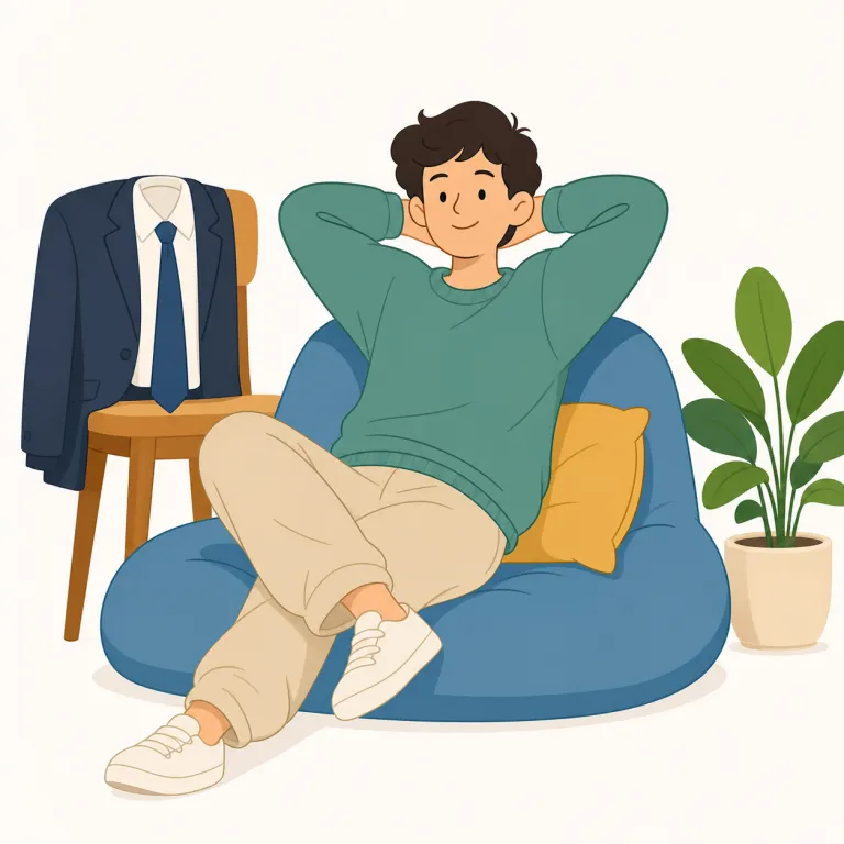 informal（くだけた、略式の・形容詞）の覚え方イラスト — formal を「フォーマルな服・正式な場」で知っていれば、in- が付いた informal は「形式ばっていない」とすぐ取れます