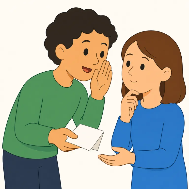 informant（情報提供者・名詞）の覚え方イラスト — informant はまず inform「知らせる」を起点に覚えると楽です