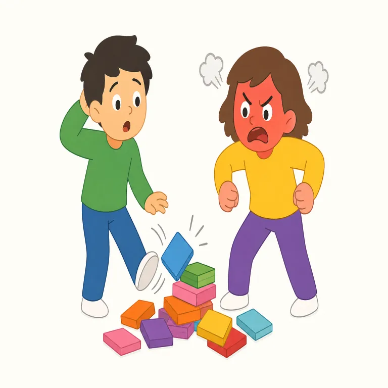 infuriate（激怒させる・動詞）の覚え方イラスト — infuriate は furious（激怒した）や fury（激しい怒り）を知っていると覚えやすい語