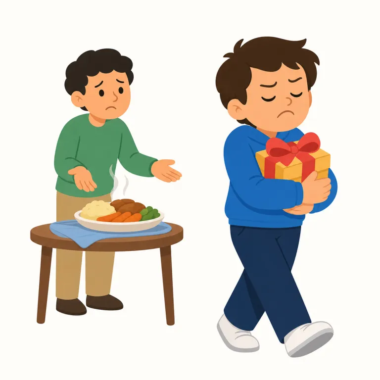 ingrate（恩知らず・名詞）の覚え方イラスト — grateful（感謝している）や gratitude（感謝）を知っていれば、その grat- 系なのに感謝が見えない人だと整理すると残りやすい