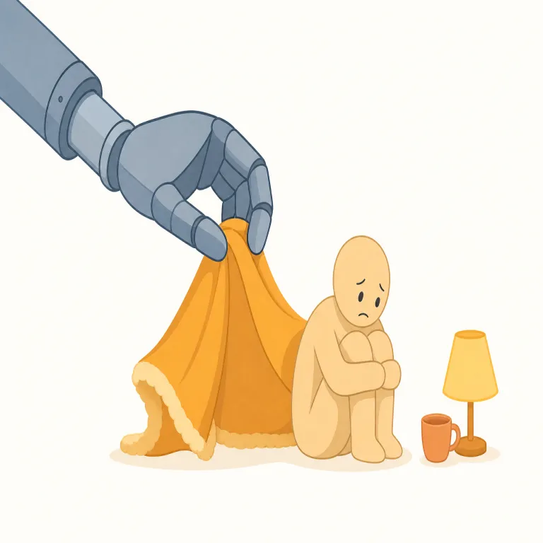 inhumanly（非人道的に・副詞）の覚え方イラスト — human を核に覚える語