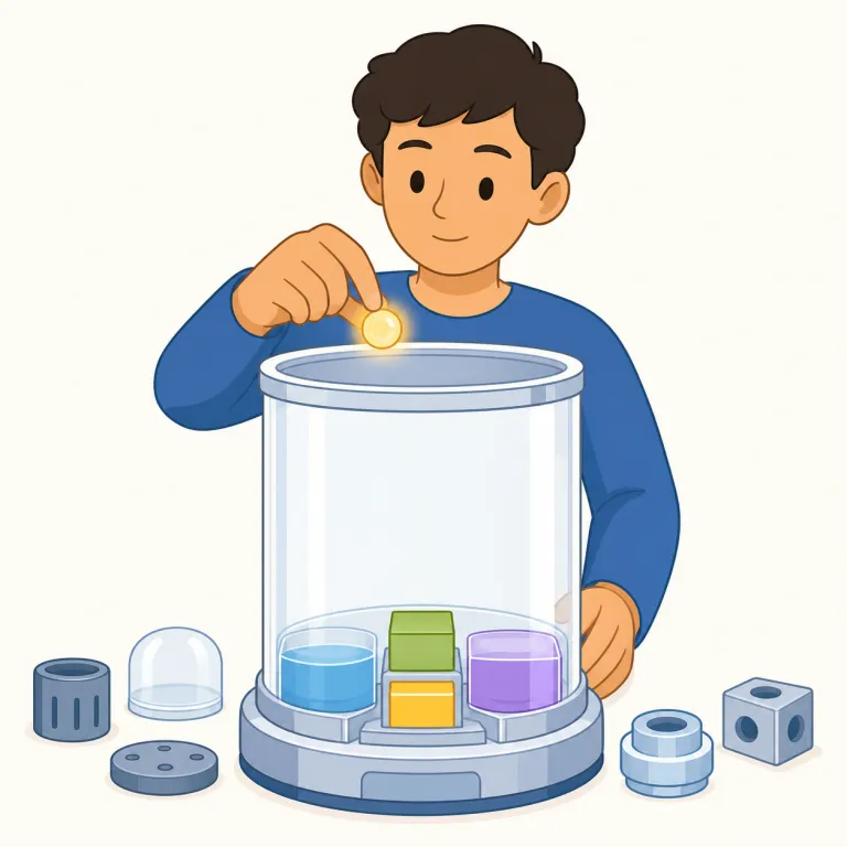 initialize（初期化する・動詞）の覚え方イラスト — initialize は initial「最初の」が核にある動詞で、「初期化する」は機器・システム・環境・プログラムなどを使い始められる初期状態へそろえる意味です