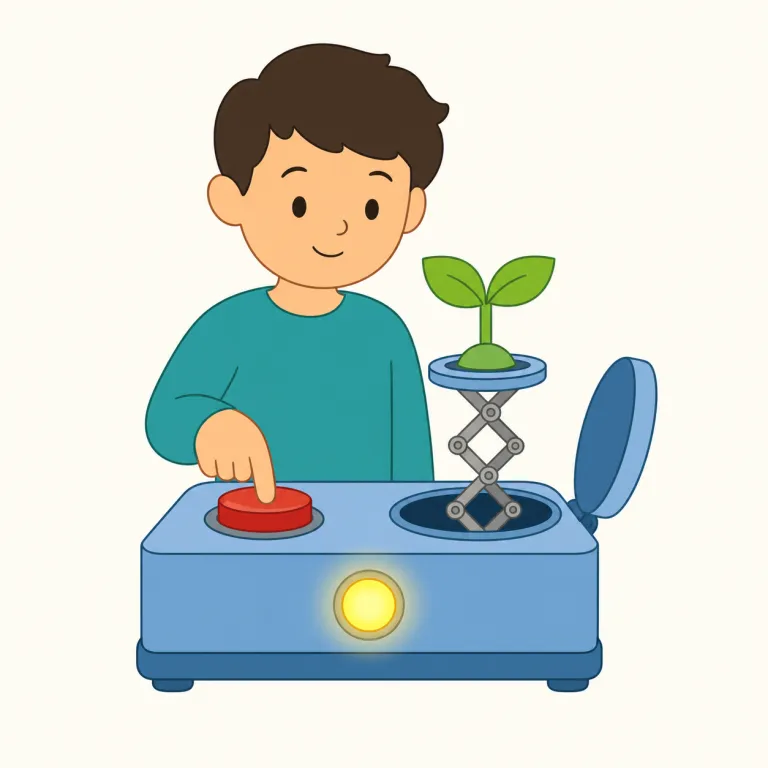 initiate（始める・動詞）の覚え方イラスト — initiate は start より少しかしこまった「着手する・始動させる」