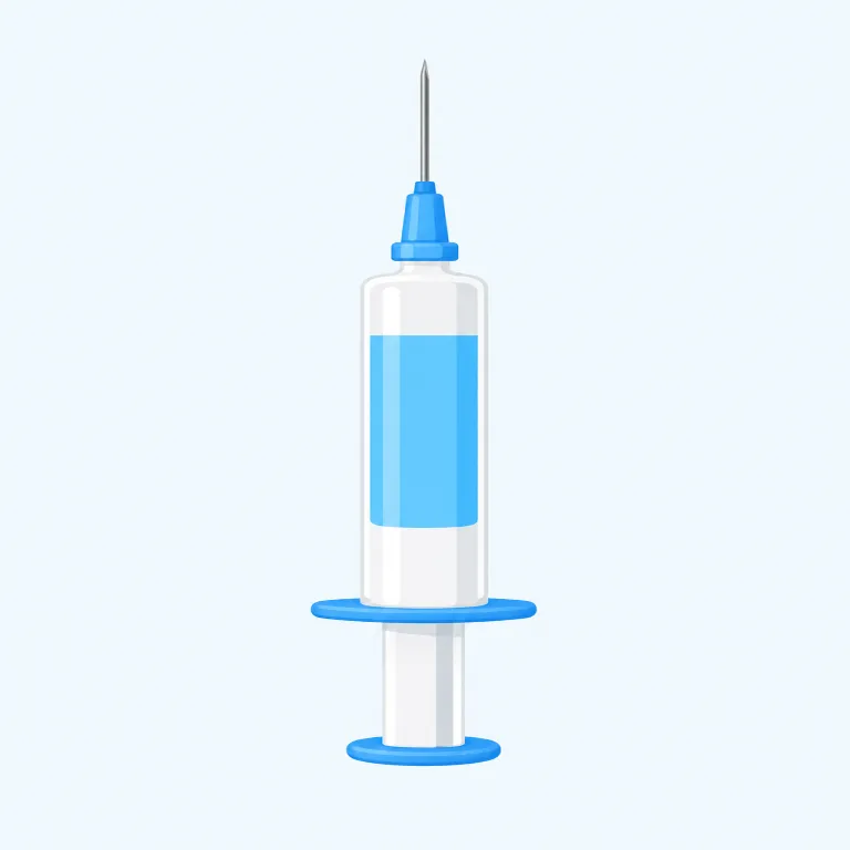injection（注射・名詞）の覚え方イラスト — injection は inject「中へ入れる」に名詞を作る -ion が付いた語です