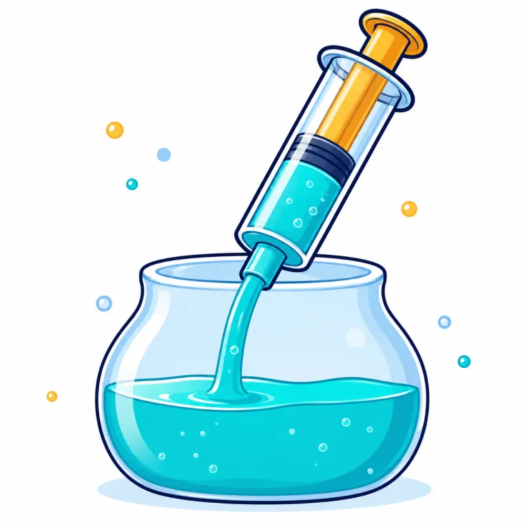 injection（注入・noun）の覚え方イラスト