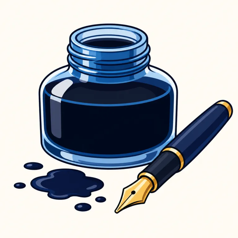 ink（インク・名詞）の覚え方イラスト