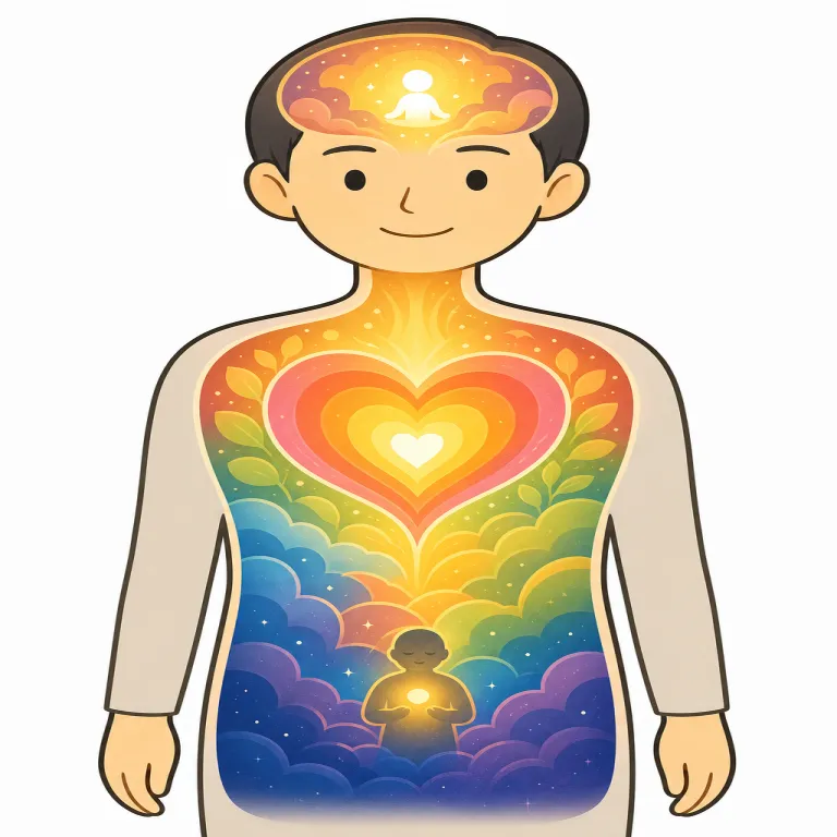 inner（内面的な・adjective）の覚え方イラスト