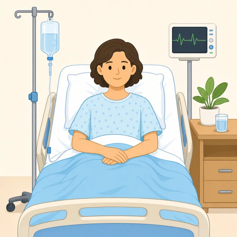 inpatientの覚え方イラスト