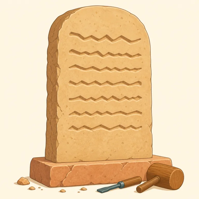 inscription（碑文・名詞）の覚え方イラスト — `script / describe / subscribe` などの **-scrib-/ -script- =「書く」** 系を知っているとつながります