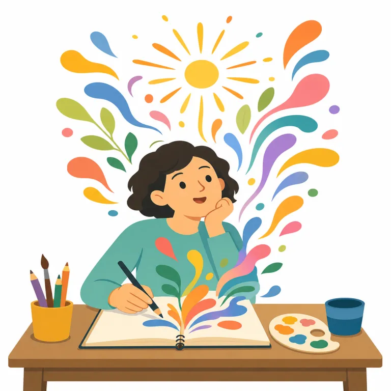 inspiration（インスピレーション・名詞）の覚え方イラスト — このエントリの inspiration は、基本義の「鼓舞、刺激」ではなく、創作や考案の場面で使う「ひらめき」に近い意味です