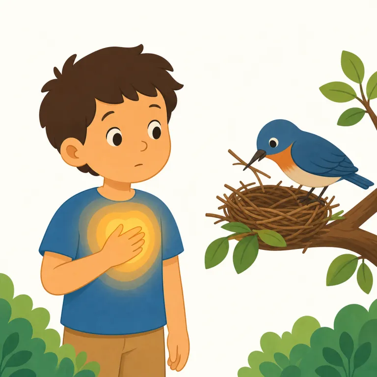 instinct（本能・名詞）の覚え方イラスト — instinct は、考えて得た判断ではなく、生き物が生まれつき持つ行動の傾向としての「本能」です