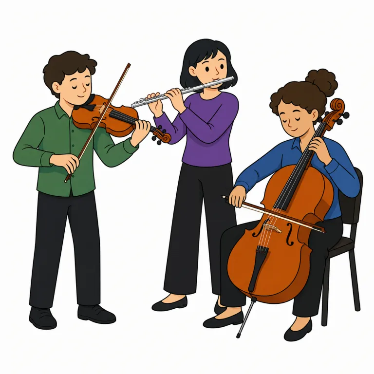 instrumental（器楽の・adjective）の覚え方イラスト