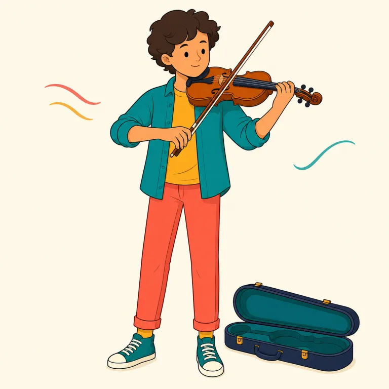 instrumentalist（楽器演奏者・名詞）の覚え方イラスト — instrument を知っていれば、「楽器」を使う人だとまず分解できる