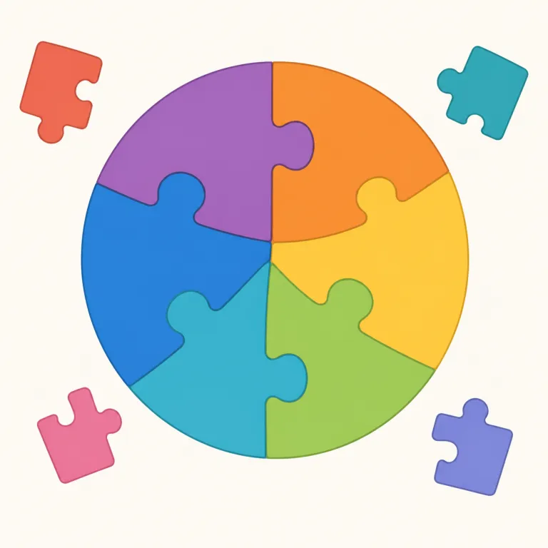 integrate（統合する・動詞）の覚え方イラスト — このエントリの integrate は、人が社会に溶け込む意味ではなく、複数の部門・機能・仕組みを一つのまとまった全体として動かす「統合する」です