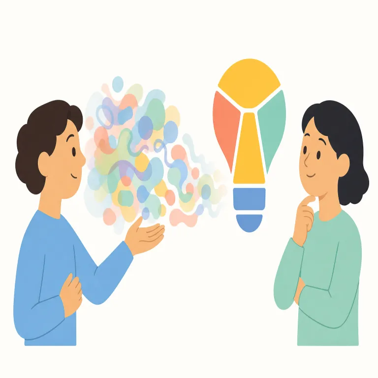 intelligible（わかりやすい・形容詞）の覚え方イラスト — intelligent を知っていれば、核が「理解」にあるとつかみやすいです