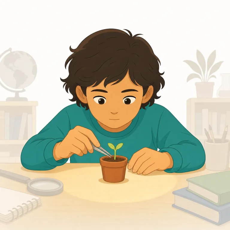 intently（一心に・副詞）の覚え方イラスト — intent（真剣な・集中した）を知っていると、intently はそのまま「集中して〜する」という副詞だとつかみやすいです