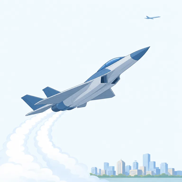 interceptor（迎撃機・名詞）の覚え方イラスト — intercept を知っていれば interceptor は「途中で受け止めて止めるもの」