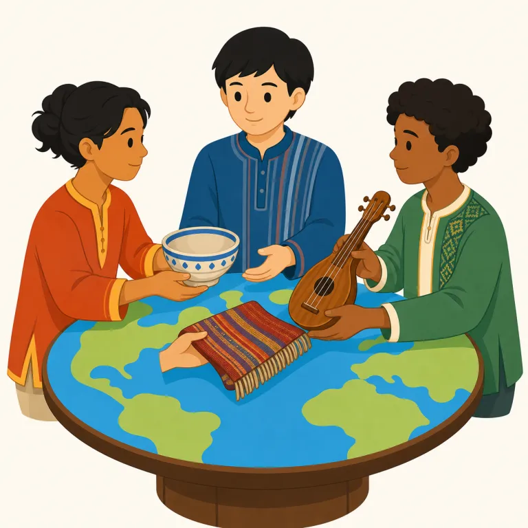 interculturalの覚え方イラスト