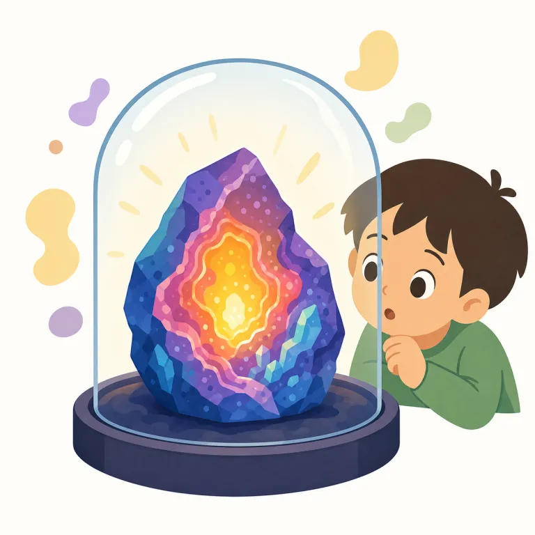 interesting（興味深い・形容詞）の覚え方イラスト