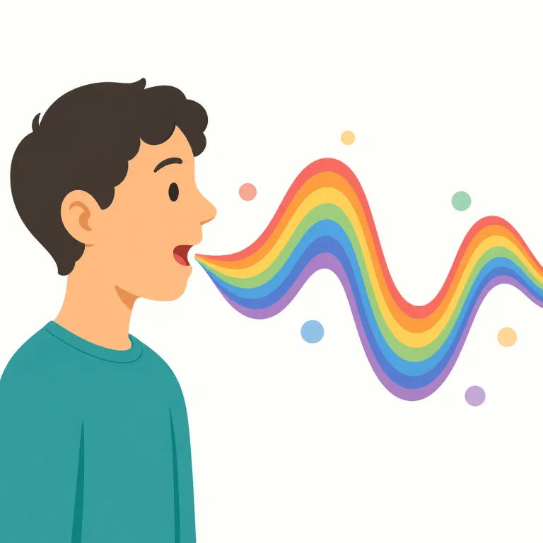 intonation（イントネーション・名詞）の覚え方イラスト — このエントリでは intonation を、日常的な訳語「抑揚」そのものではなく、発音指導・音声学・歌唱などで使う専門的なカタカナ語「イントネーション」として覚えます