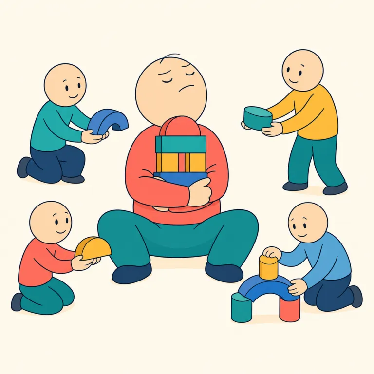 intransigent（妥協しない・形容詞）の覚え方イラスト — intransigent は in-「否定」+ transigere「取引して折り合う」から来た形容詞で、「交渉しても譲らない」頑固さを表します