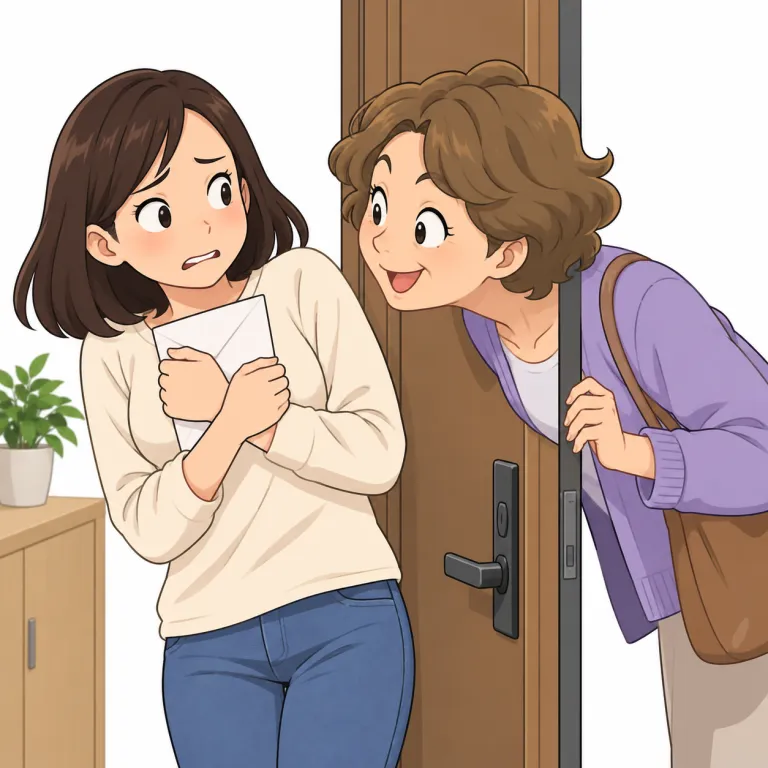 intrusive（押しつけがましい・adjective）の覚え方イラスト