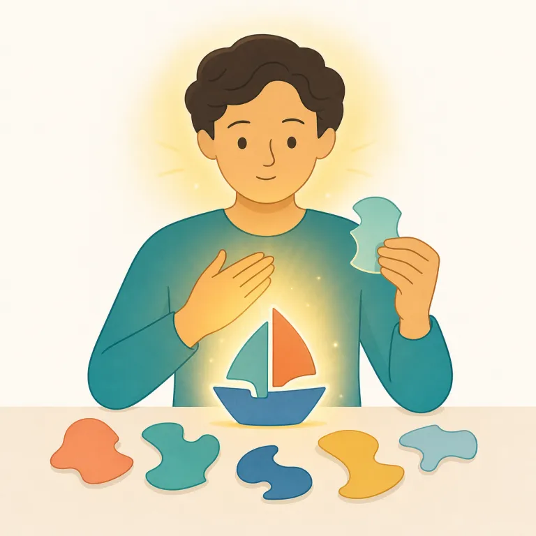 intuit（直感で知る・動詞）の覚え方イラスト — intuition（直感）, intuitive（直感的な）を知っているなら、その動詞版が intuit