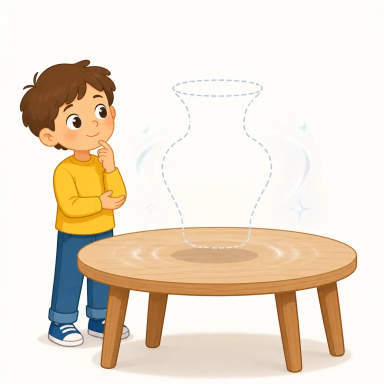 invisible（目に見えない・形容詞）の覚え方イラスト — visible「見える」を知っていれば、先頭に否定の in- が付いた invisible はそのまま「見えない」と取れる