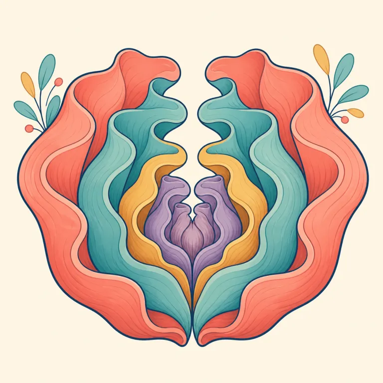 involution（退縮、退化、巻き込み、対合・名詞）の覚え方イラスト — evolution を知っているなら、その反対向きの語として覚えると残りやすい