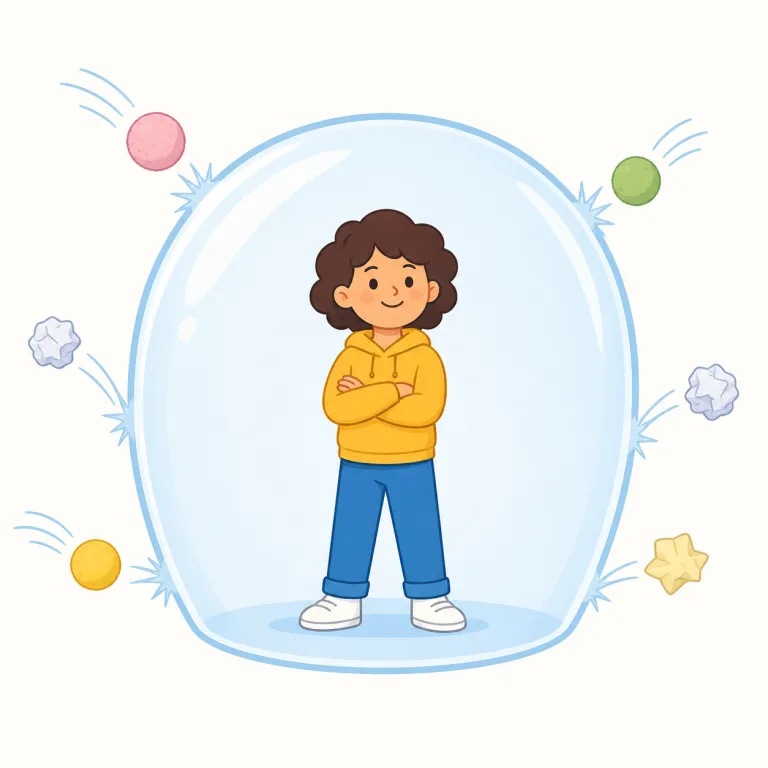 invulnerable（無敵の・形容詞）の覚え方イラスト — まず vulnerable「傷つきやすい」を軸に置くと覚えやすいです