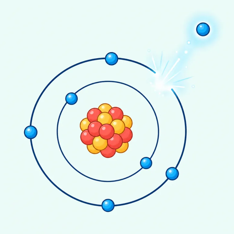 ionization（イオン化・名詞）の覚え方イラスト