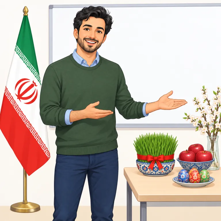 iranian（イラン人・noun）の覚え方イラスト
