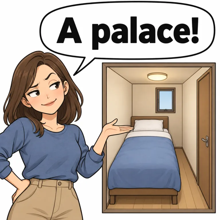 ironically（皮肉を込めて）の覚え方イラスト
