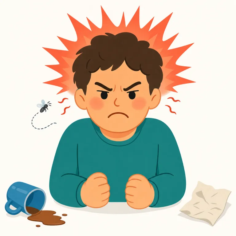 irritabilityの覚え方イラスト