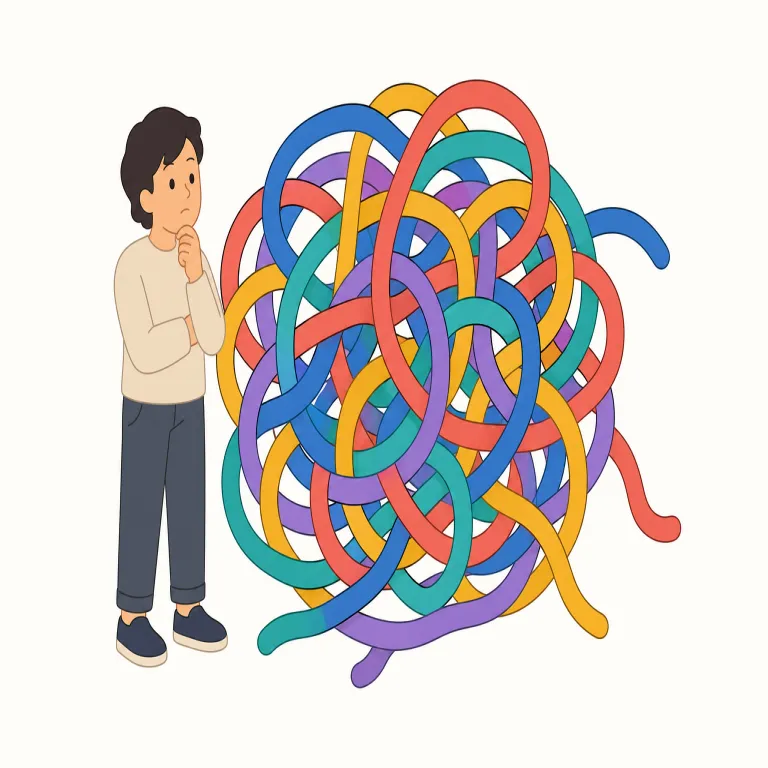issue（問題・名詞）の覚え方イラスト — issue を「問題」と覚えるときは、単なる困りごとより「議論のテーブルに上がった事柄」と捉えると使い分けやすくなります