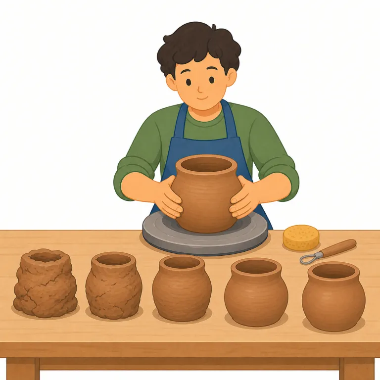 iterating（反復する・動詞）の覚え方イラスト — iterating は iterate の -ing 形で、「同じ手順を回して少しずつ進める」と捉えると覚えやすいです