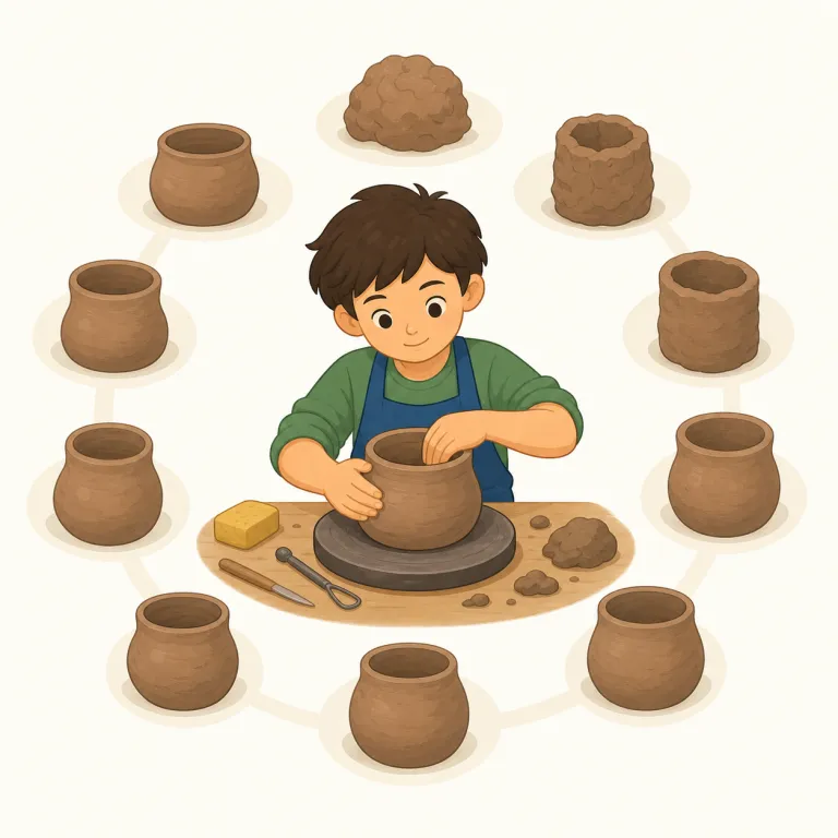 iteratively（繰り返し・副詞）の覚え方イラスト — iterate → iteration を知っていると覚えやすい語です