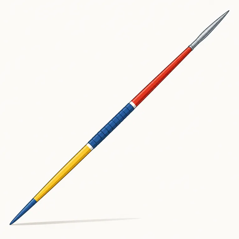 javelin（槍・noun）の覚え方イラスト