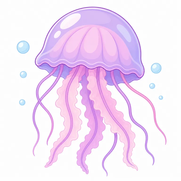 jellyfishの覚え方イラスト