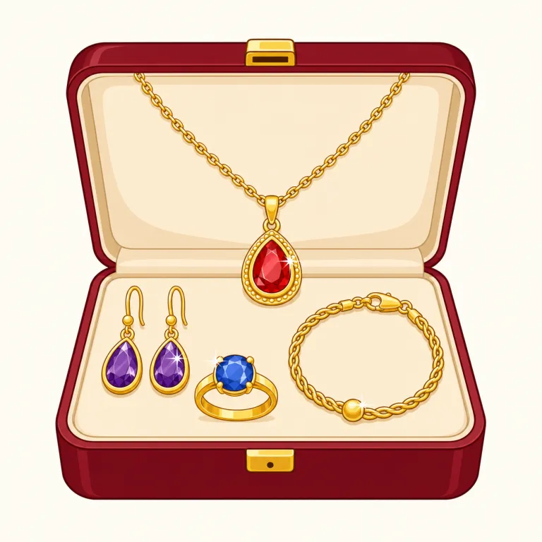 jewelleryの覚え方イラスト