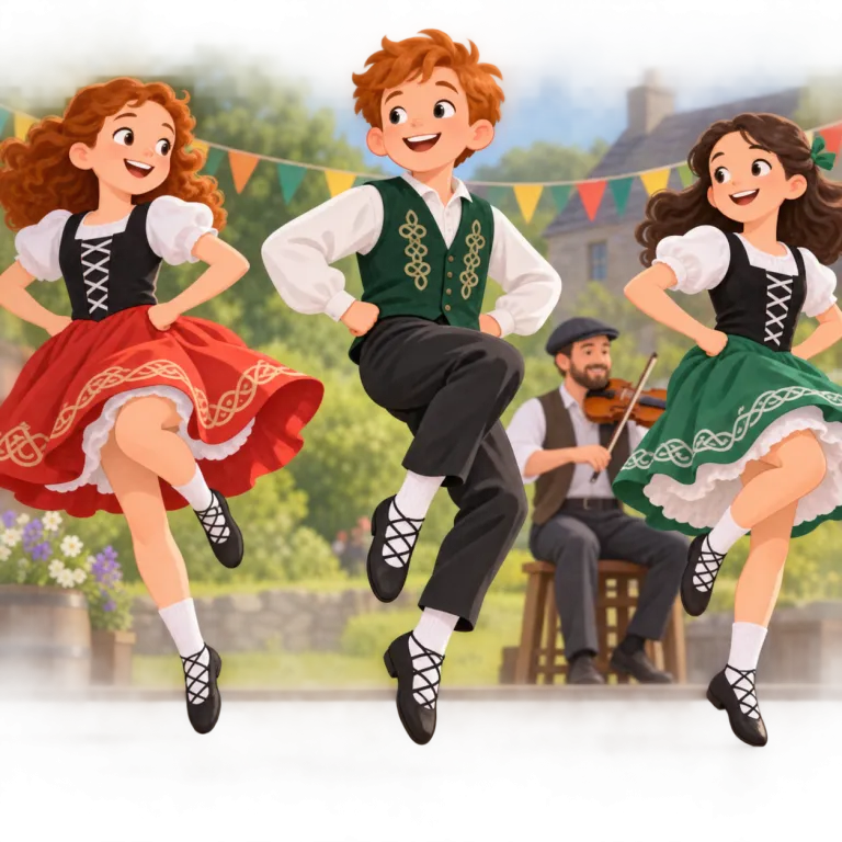 jig（ジグ（速い踊り）・noun）の覚え方イラスト